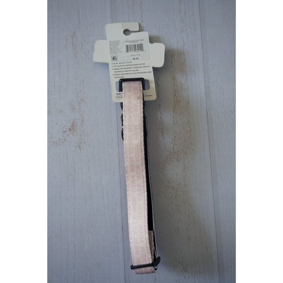 Robin Ruth NY Dog Collar Pink - Size L, NWT - Picture 4 of 6